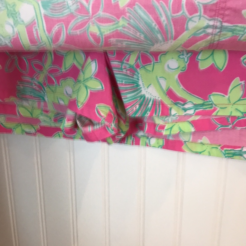 Lilly Pulitzer Skort Summer Patterned Monkey Pink… - image 8